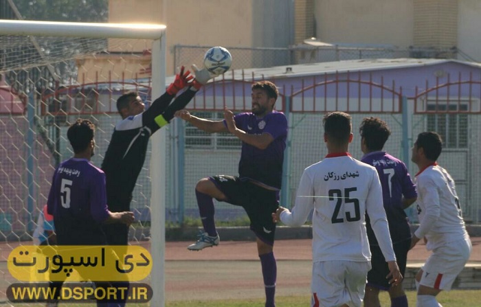 کار ارزشی باشگاه وحدت پدیده بوشهر مقابل رزکان