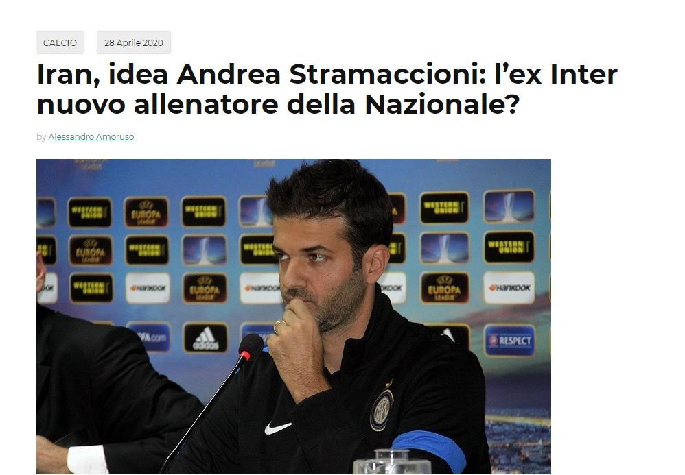 اصرار رسانه‌های ایتالیا به مذاکره با استراماچونی با وجود تکذیب فدراسیون فوتبال