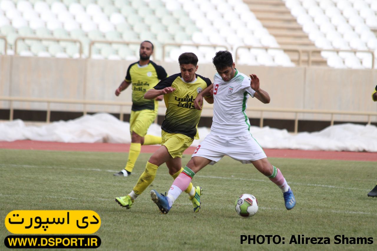 پیروزی فجرسپاسی در جدال دوستانه با تیم ملی جوانان (عکس)