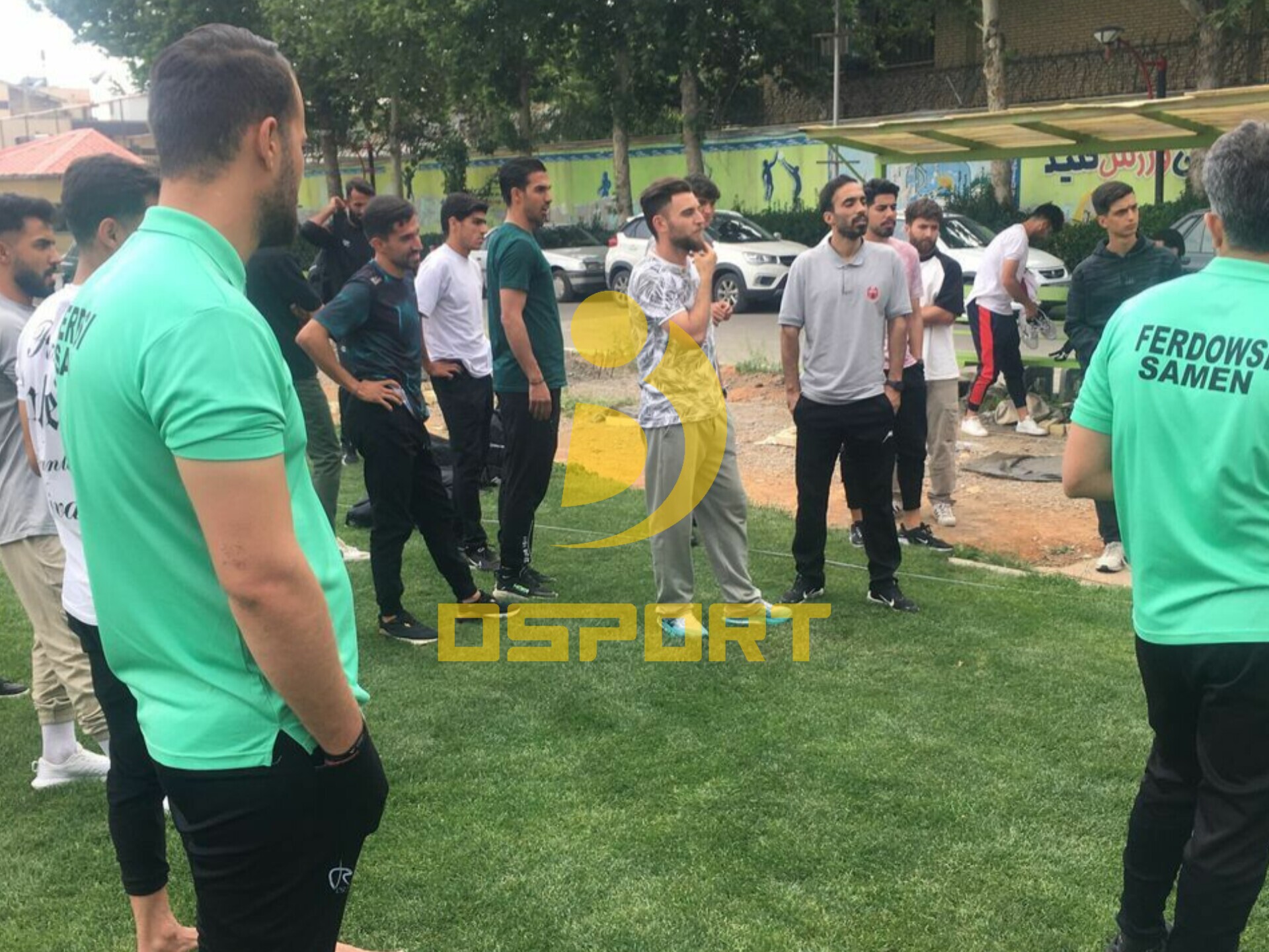 بازیکنان فردوسی حاضر به انجام تمرین نشدند (عکس)